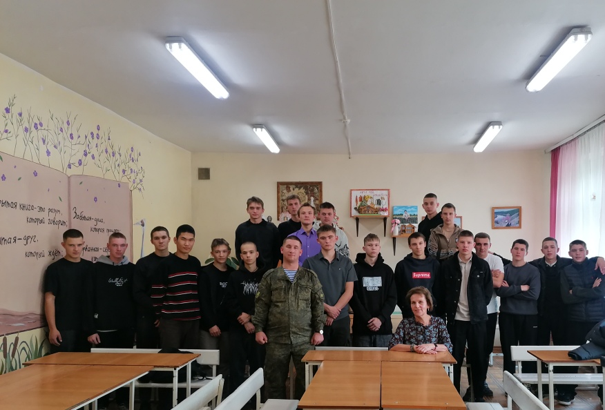 Третья встреча с Алексеем  Михалёвым, бывшим студентом техникума, участником СВО